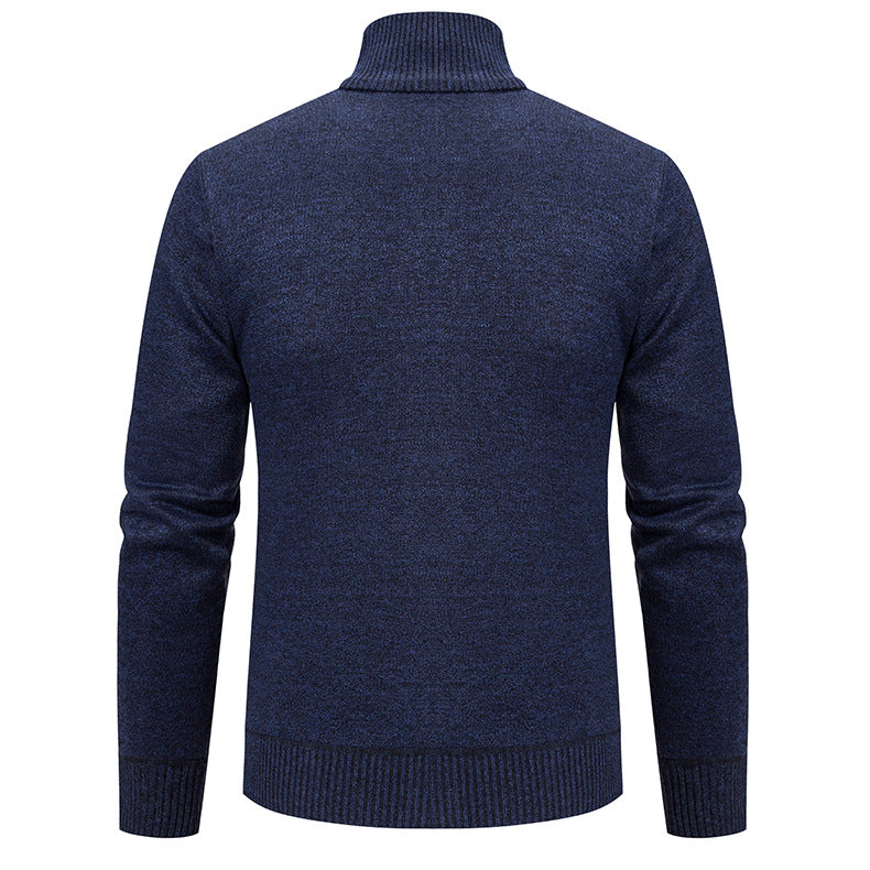 Thomba - Pull pour Homme avec Fermeture Éclair