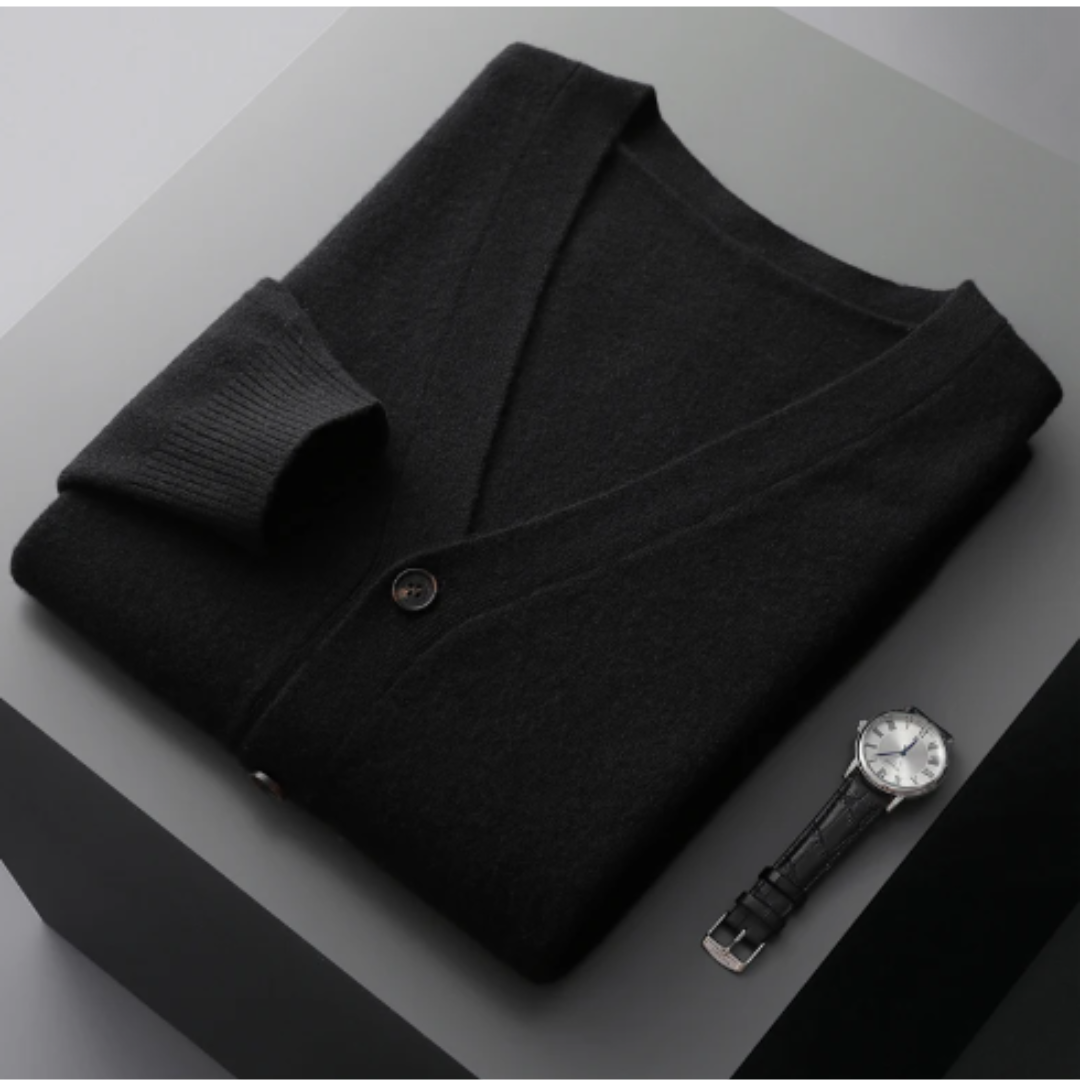 Tom | Cardigan homme laine fine et élégance