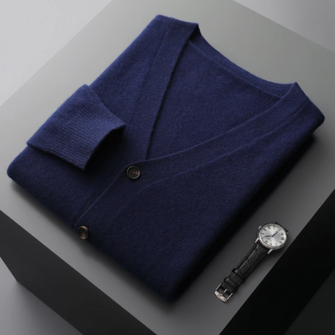 Tom | Cardigan homme laine fine et élégance