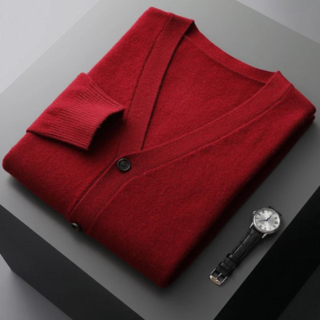 Tom | Cardigan homme laine fine et élégance