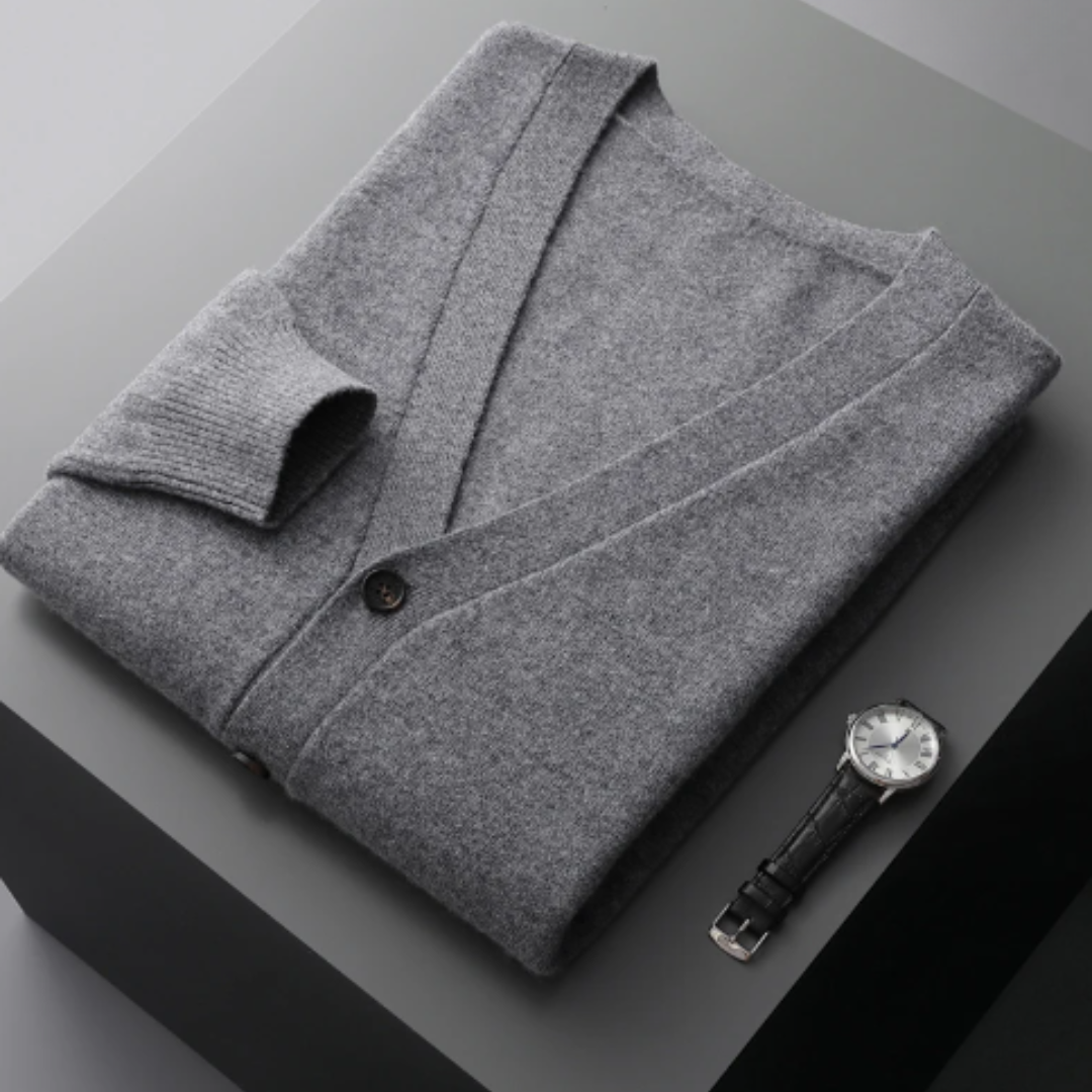 Tom | Cardigan homme laine fine et élégance