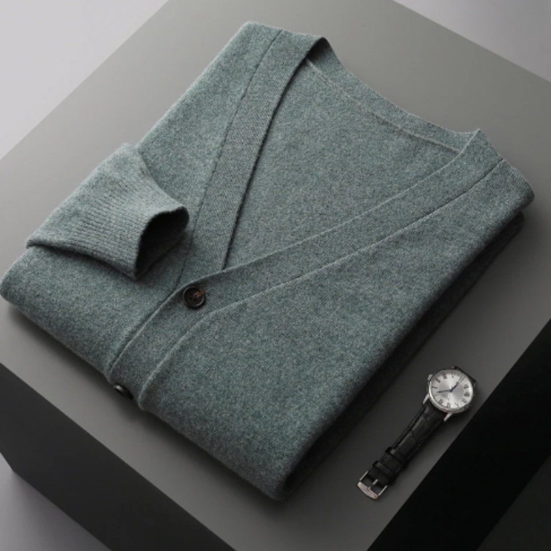 Tom | Cardigan homme laine fine et élégance