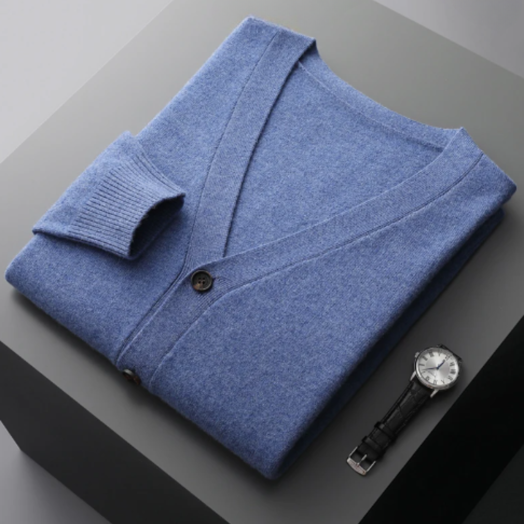 Tom | Cardigan homme laine fine et élégance