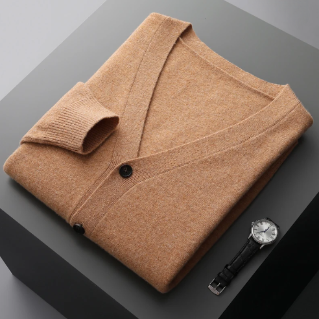 Tom | Cardigan homme laine fine et élégance