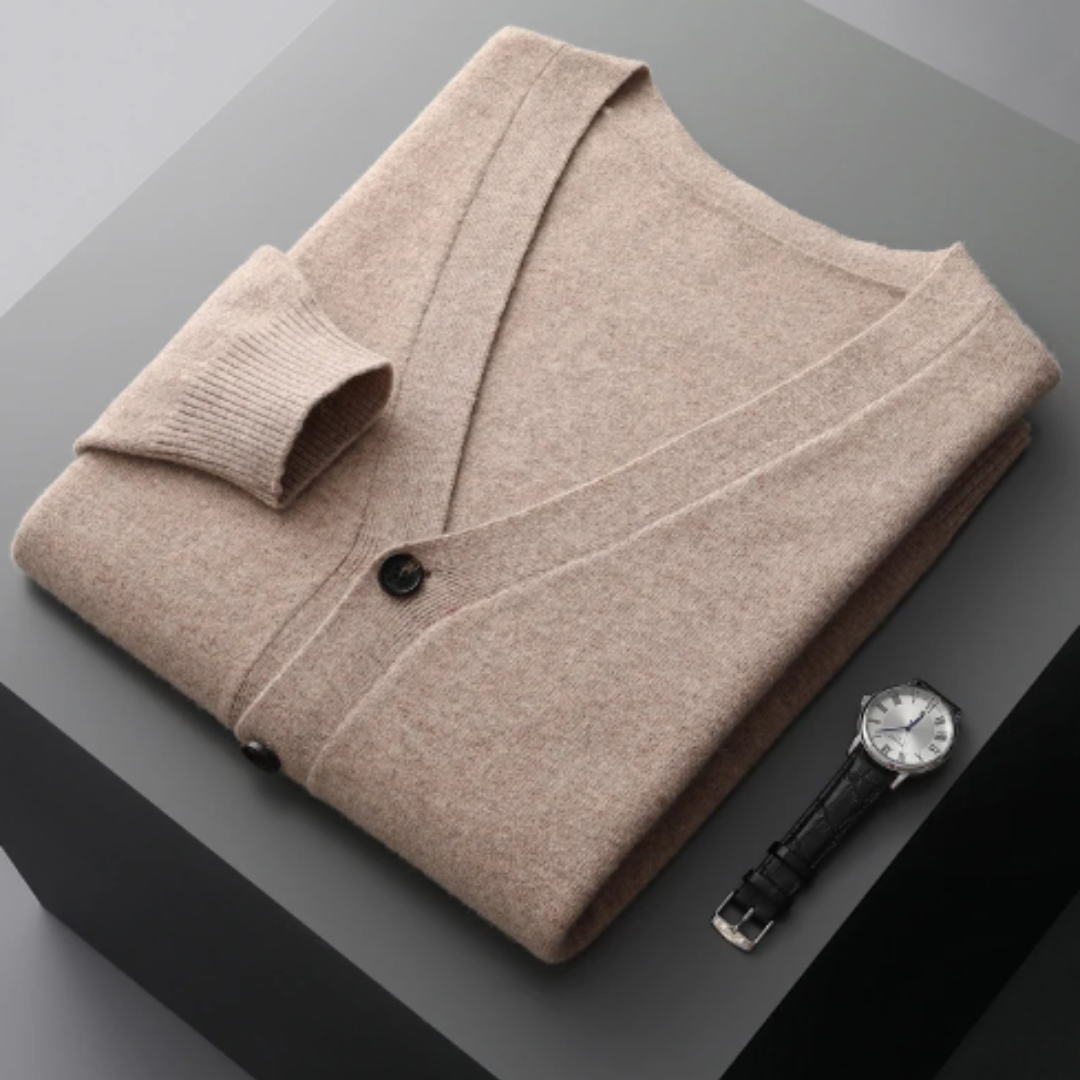 Tom | Cardigan homme laine fine et élégance