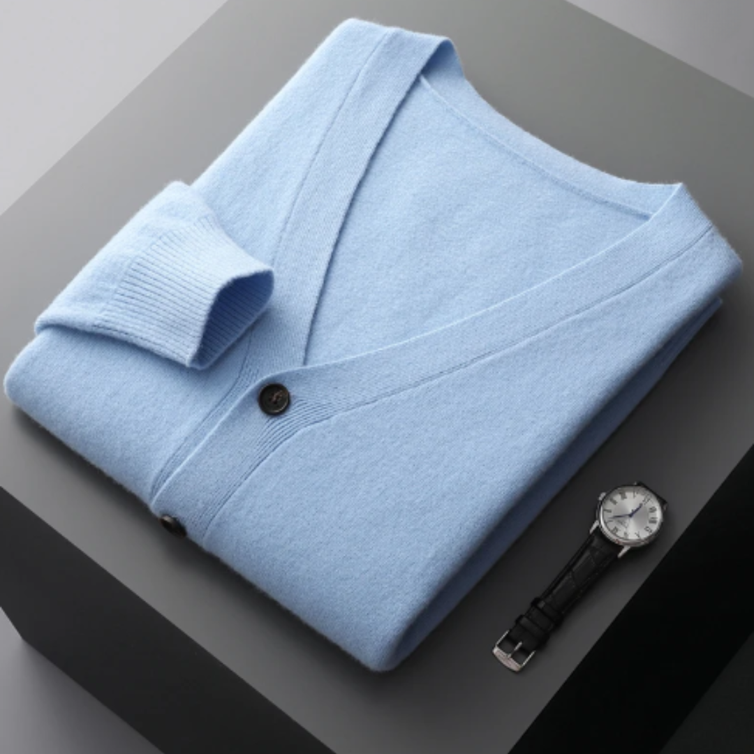 Tom | Cardigan homme laine fine et élégance