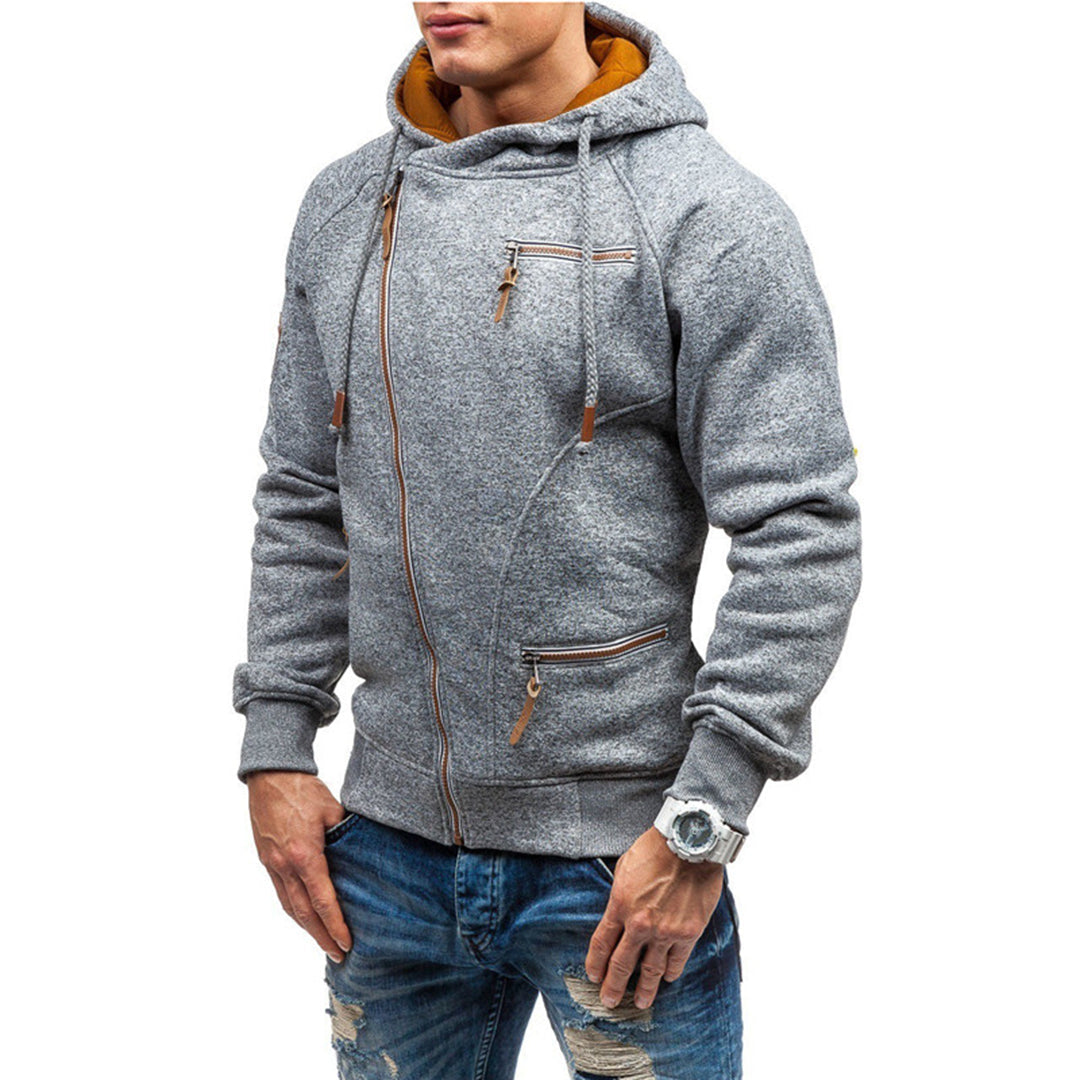 Sacha | Sweat à capuche en polaire léger pour homme