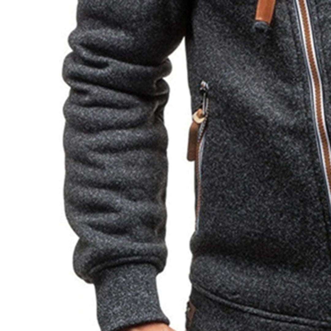 Sacha | Sweat à capuche en polaire léger pour homme