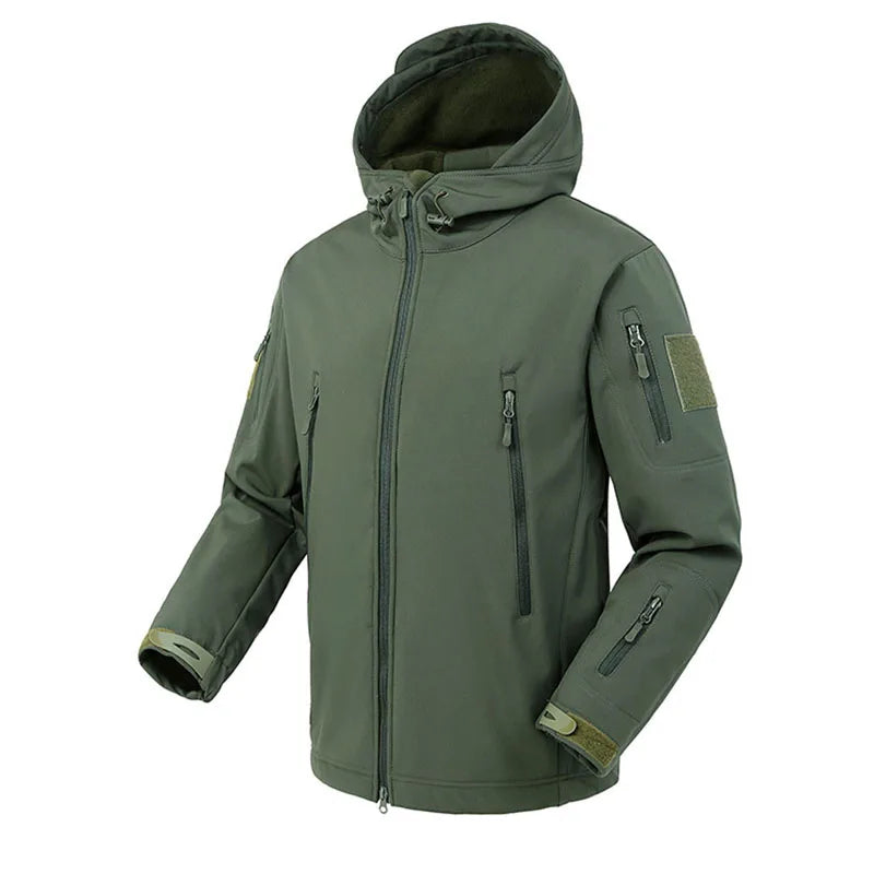 Tom | Veste imperméable homme randonnée avec doublure chaude