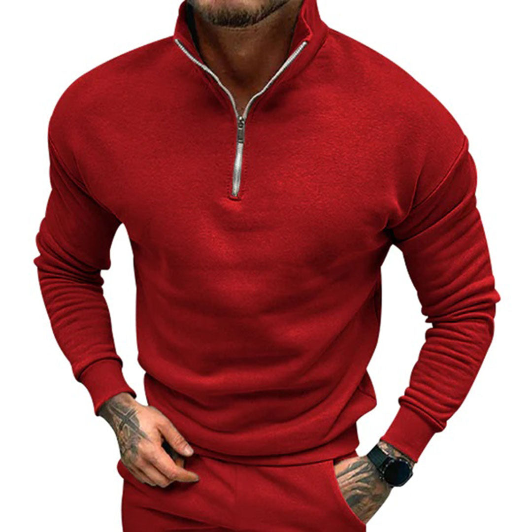 Gabriel | Pull demi-zip élégant pour homme