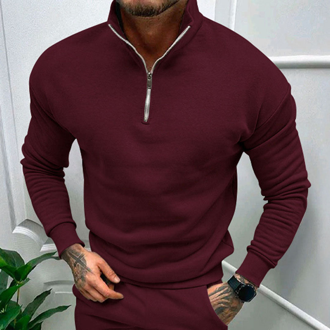 Gabriel | Pull demi-zip élégant pour homme