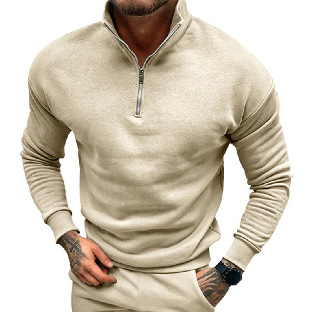 Gabriel | Pull demi-zip élégant pour homme