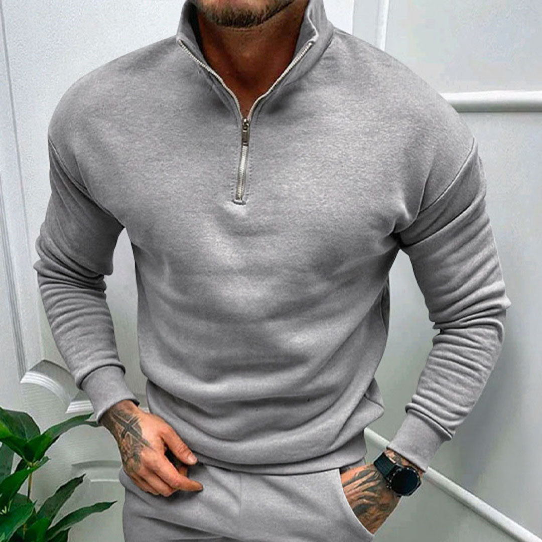 Gabriel | Pull demi-zip élégant pour homme
