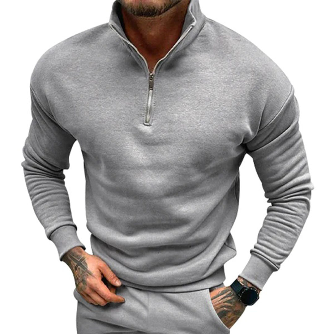 Gabriel | Pull demi-zip élégant pour homme
