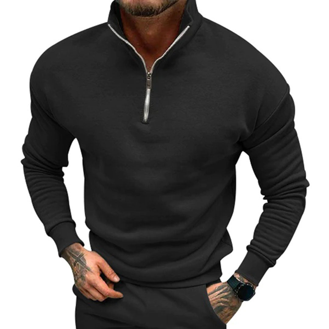 Gabriel | Pull demi-zip élégant pour homme
