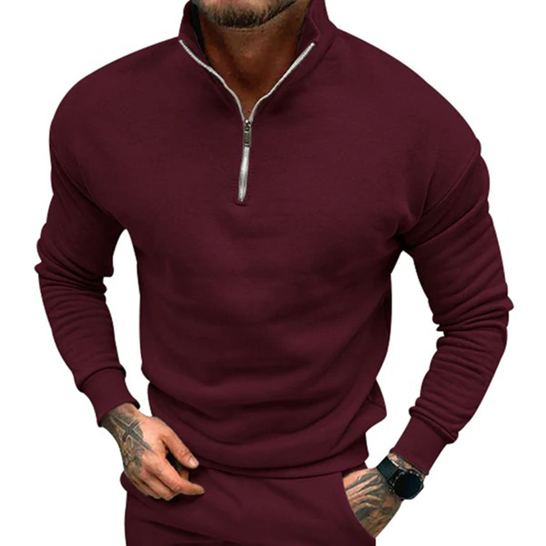 Gabriel | Pull demi-zip élégant pour homme