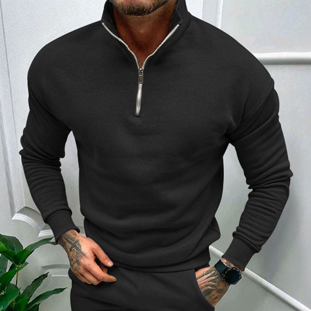 Gabriel | Pull demi-zip élégant pour homme