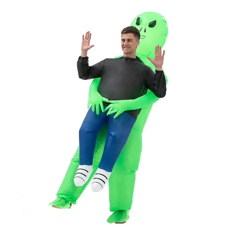 Costume d'alien gonflable pour Halloween