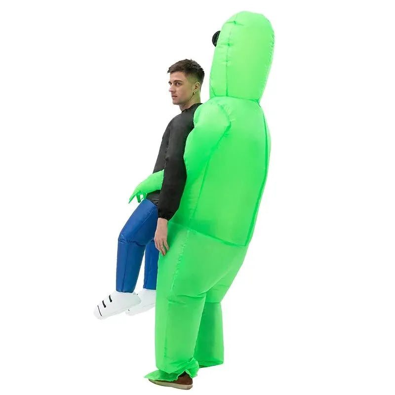 Costume d'alien gonflable pour Halloween