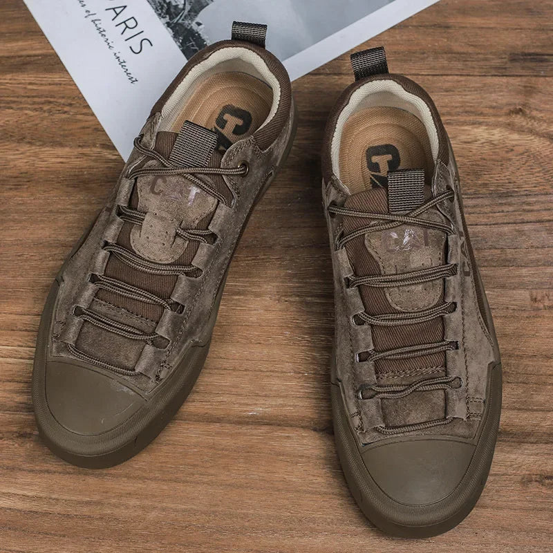 Baskets en cuir premium élégantes