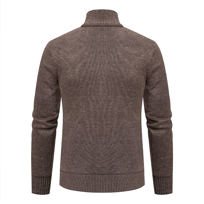 Thomba - Pull pour Homme avec Fermeture Éclair