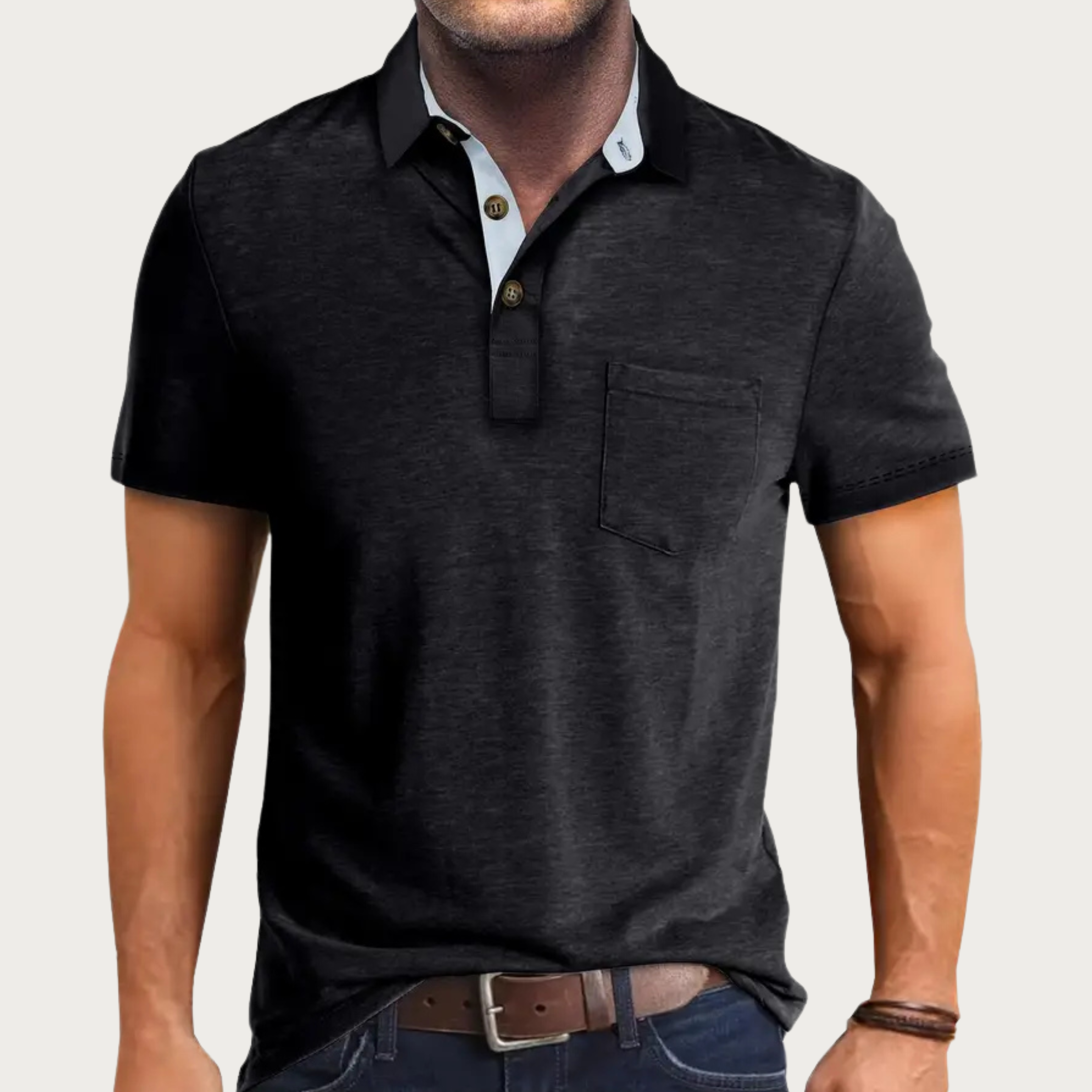 Polo Homme Élégant Classique