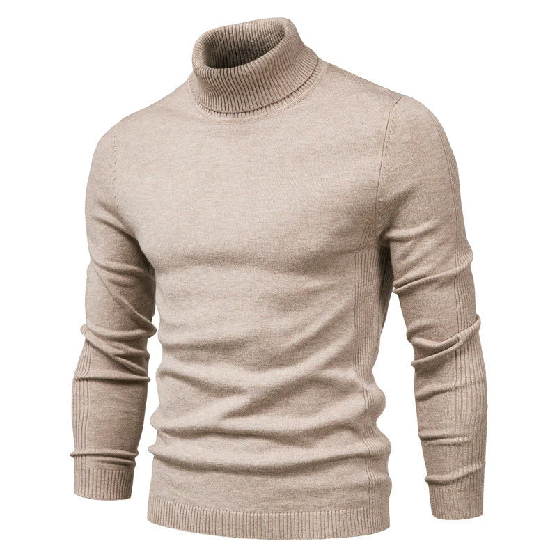 Leo | Pull col roulé chaud et élégant