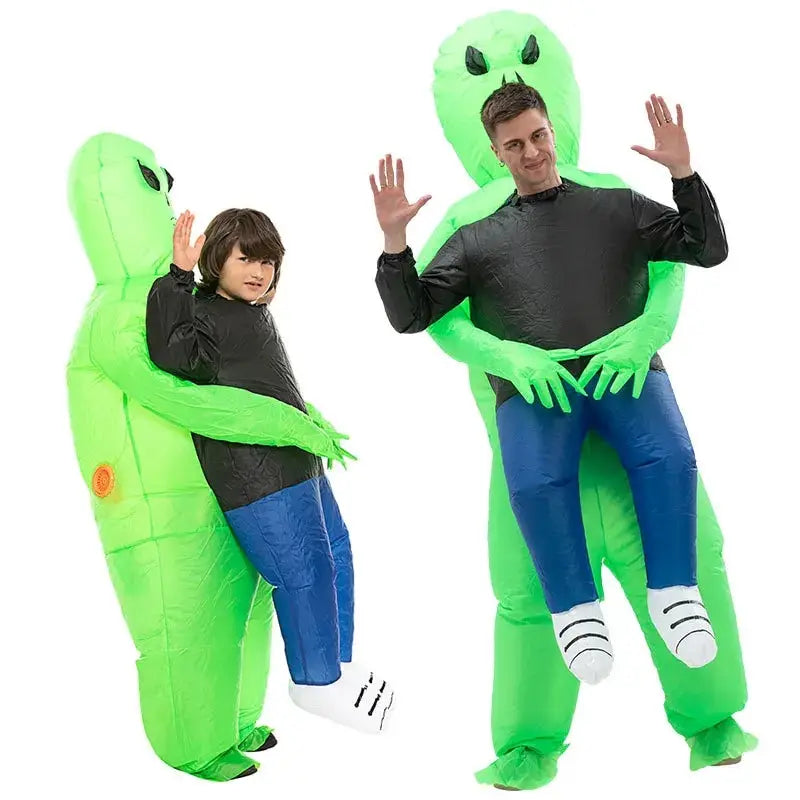 Costume d'alien gonflable pour Halloween