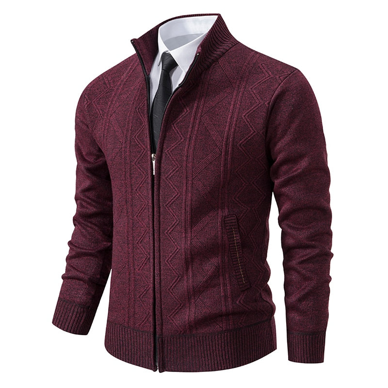 Thomba - Pull pour Homme avec Fermeture Éclair