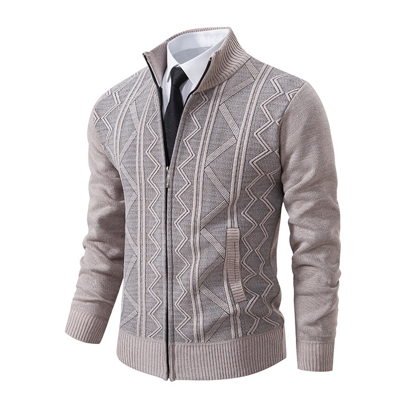 Thomba - Pull pour Homme avec Fermeture Éclair