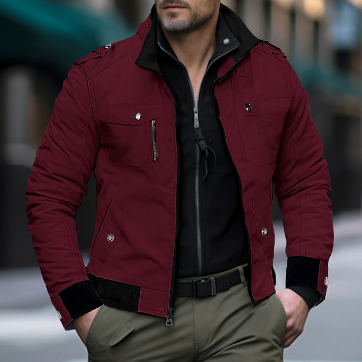 Sean - Veste de Trucker pour l'Automne et l'Hiver