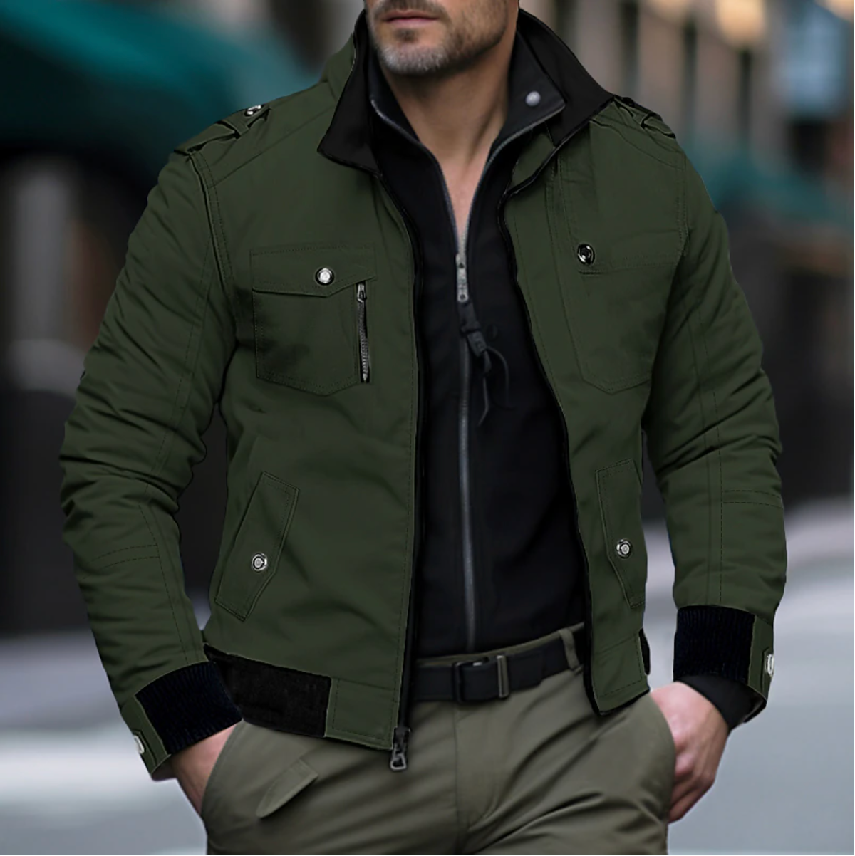Sean - Veste de Trucker pour l'Automne et l'Hiver