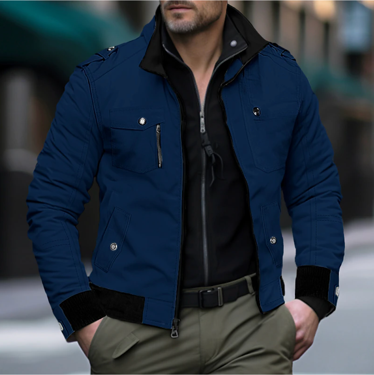Sean - Veste de Trucker pour l'Automne et l'Hiver