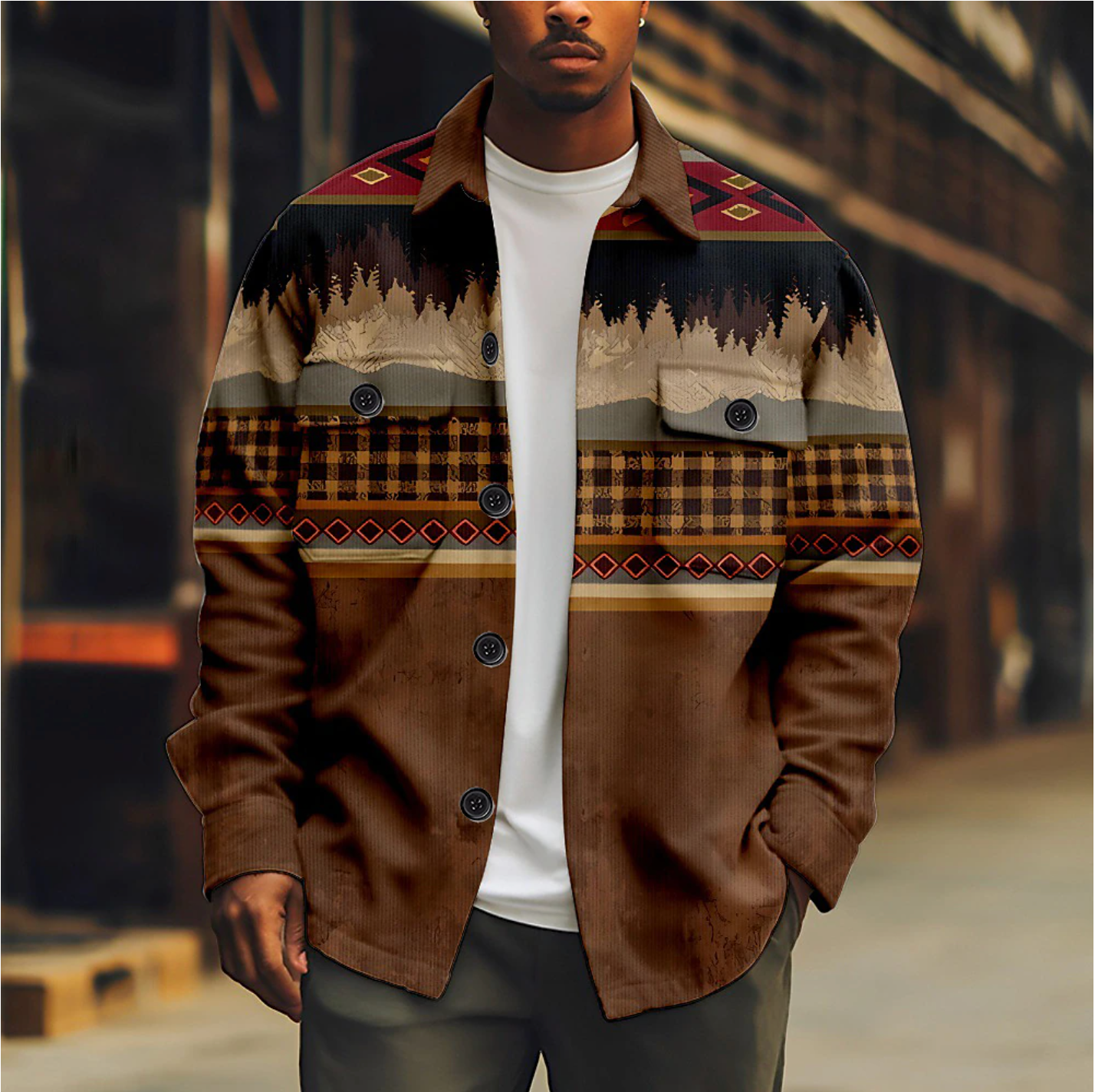 Duke - Veste Automnale Légère Bohème