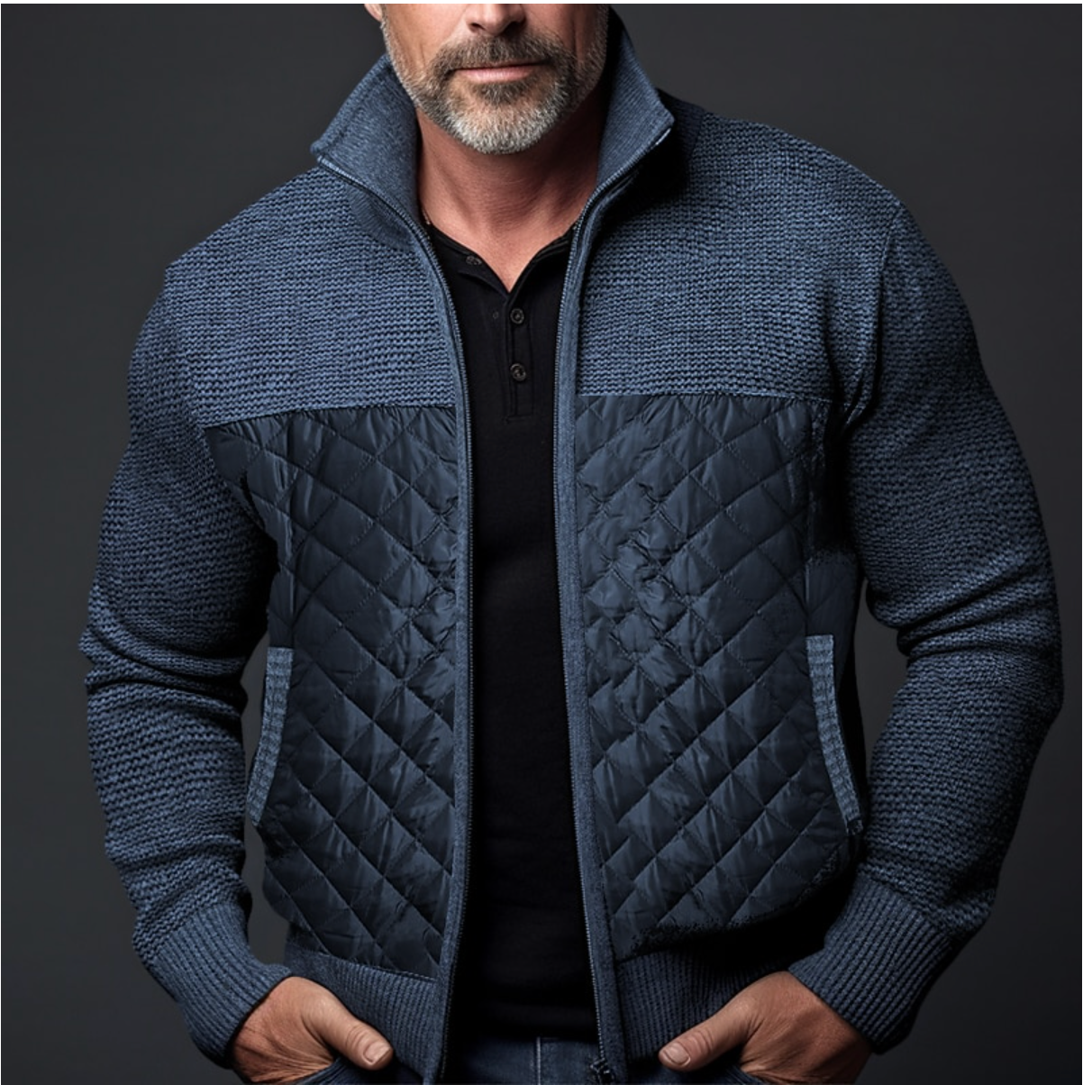 Brandon - Veste Décontractée Automne/Hiver Pour Hommes