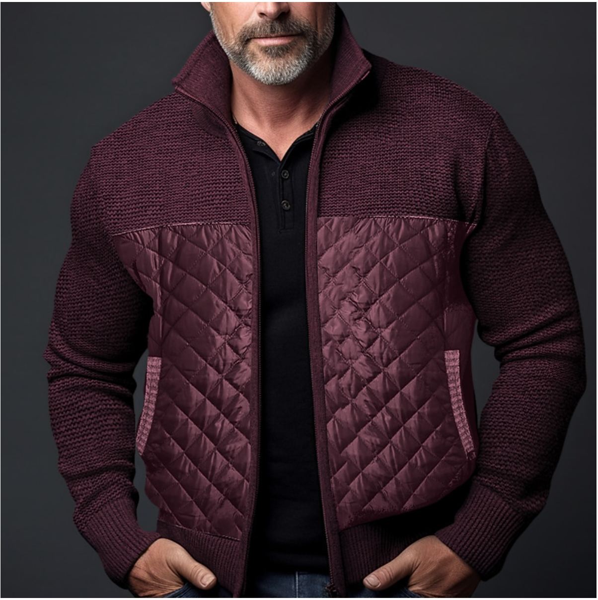 Brandon - Veste Décontractée Automne/Hiver Pour Hommes
