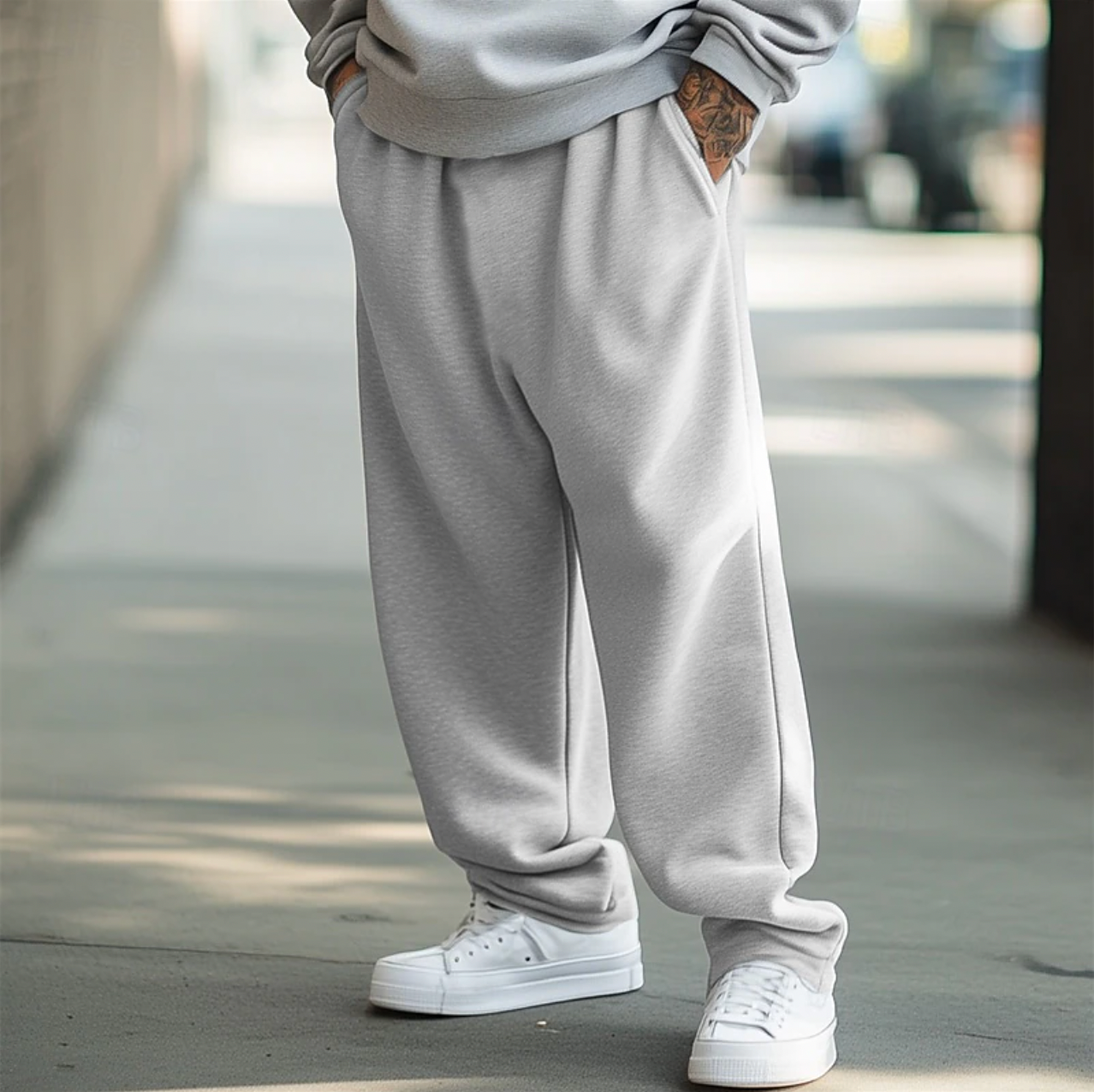Gio - Jogging en Fleece Baggy