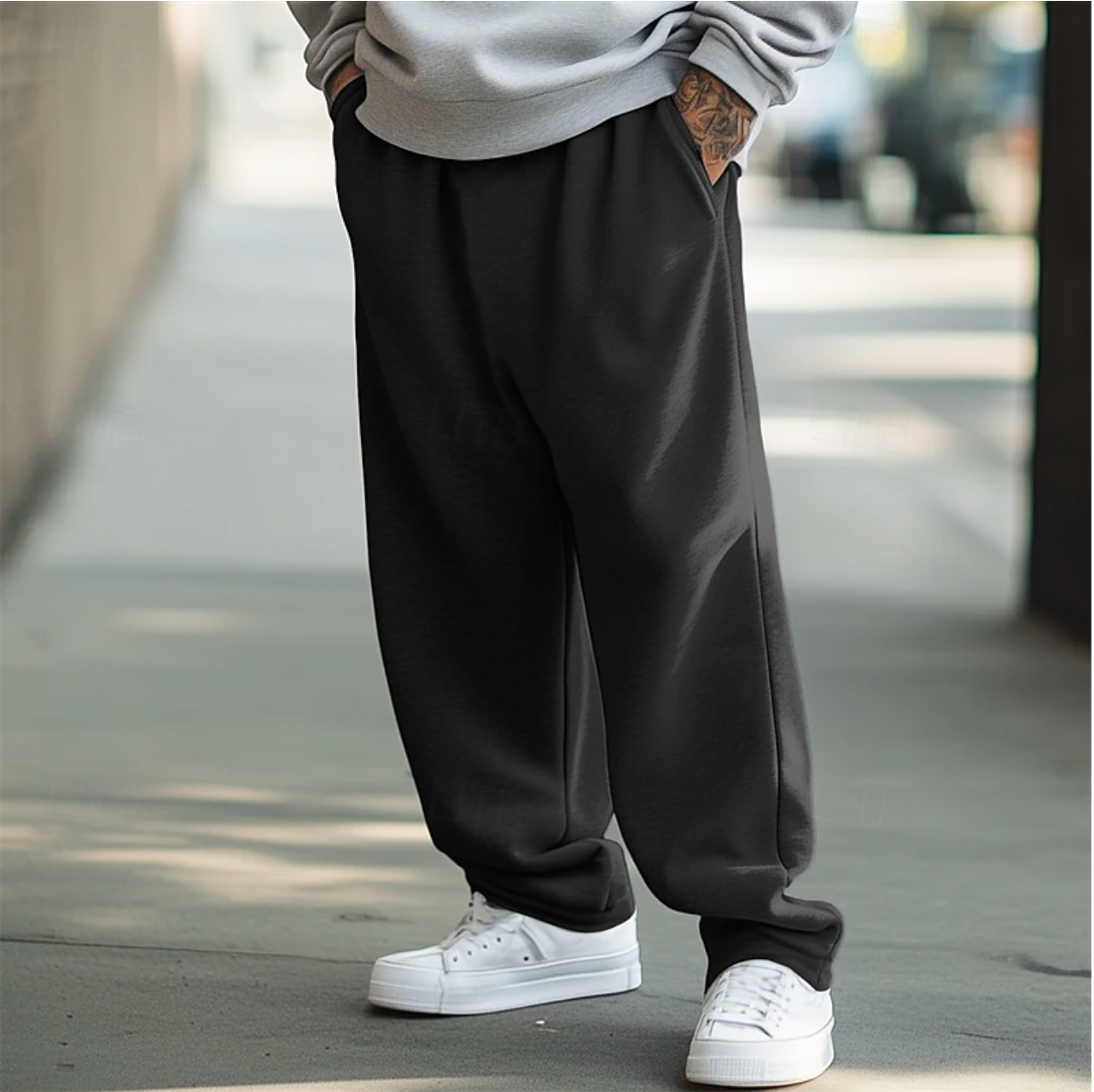 Gio - Jogging en Fleece Baggy