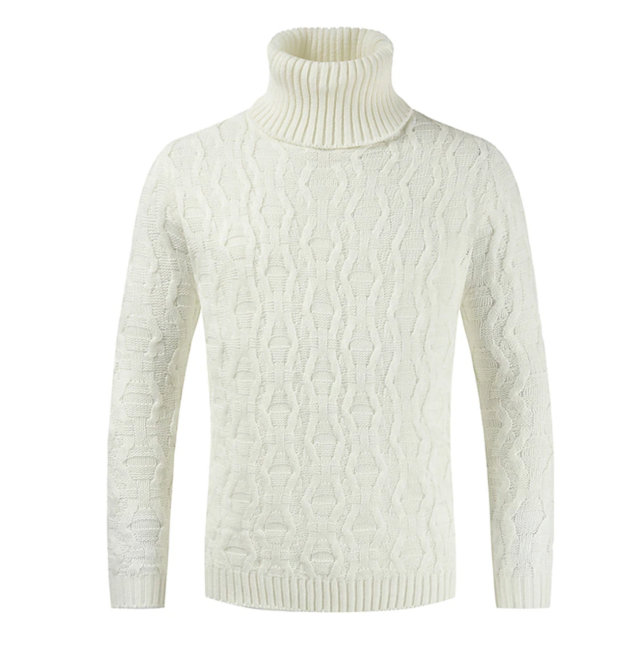 Col Roulé Élégant pour Homme pour les Jours Froids
