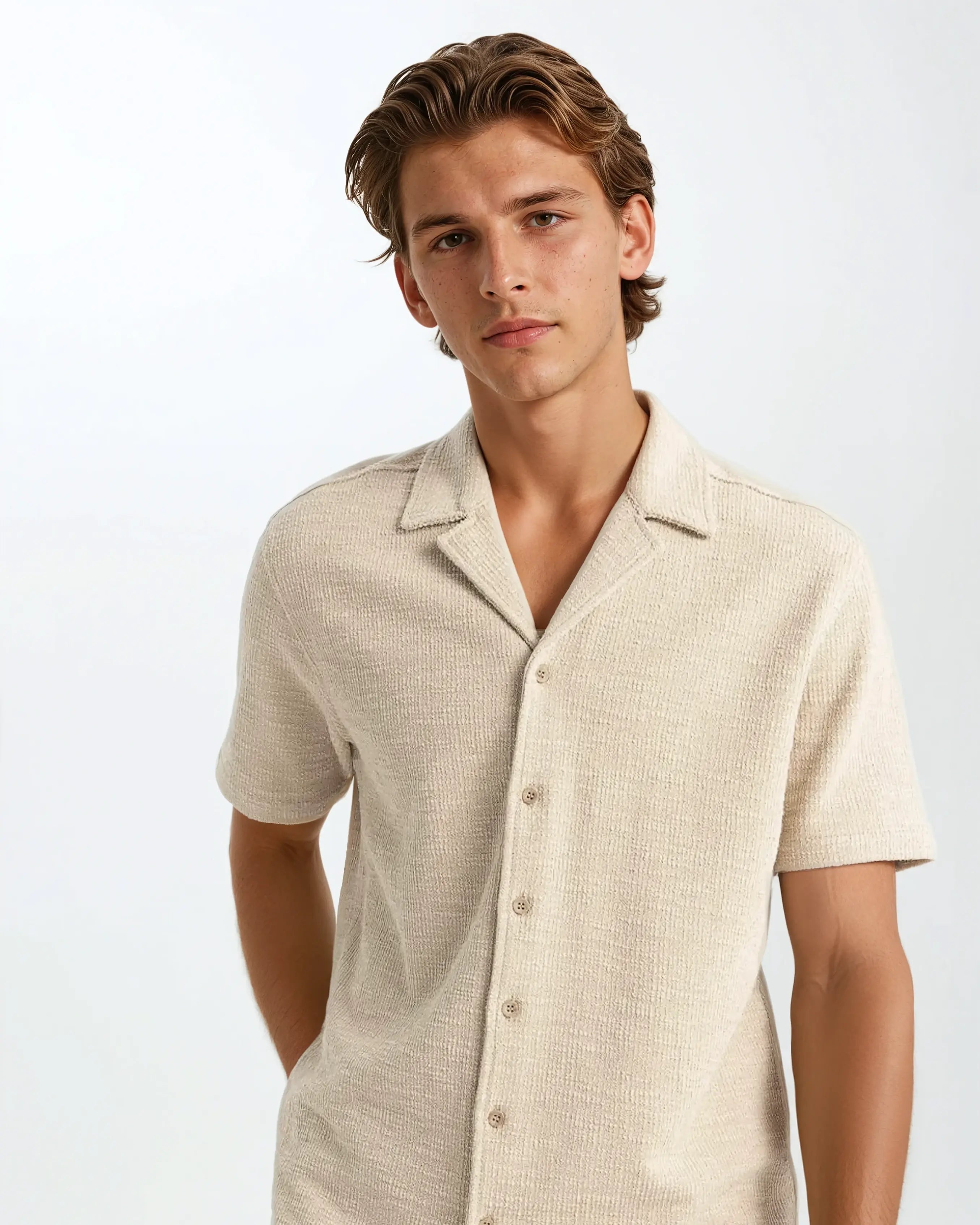 Chemise Homme Élégante et Confortable