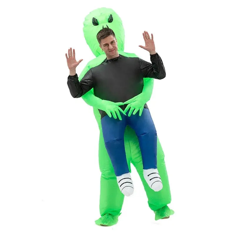 Costume d'alien gonflable pour Halloween