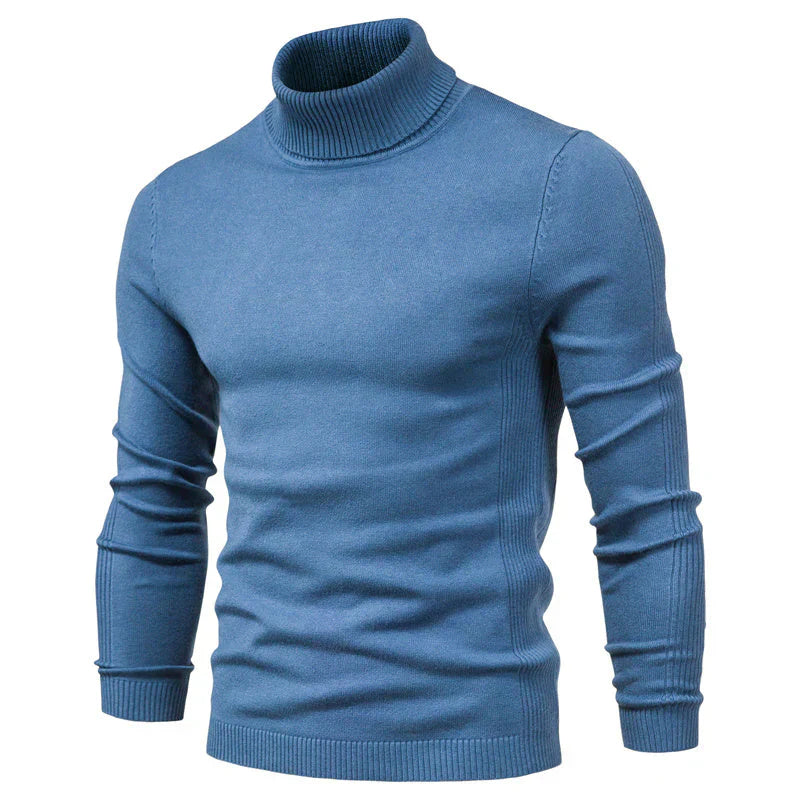 Leo | Pull col roulé chaud et élégant