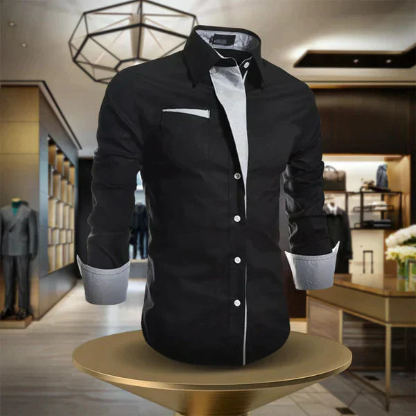 Chemise élégante pour hommes en coton