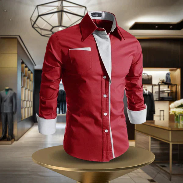 Chemise élégante pour hommes en coton