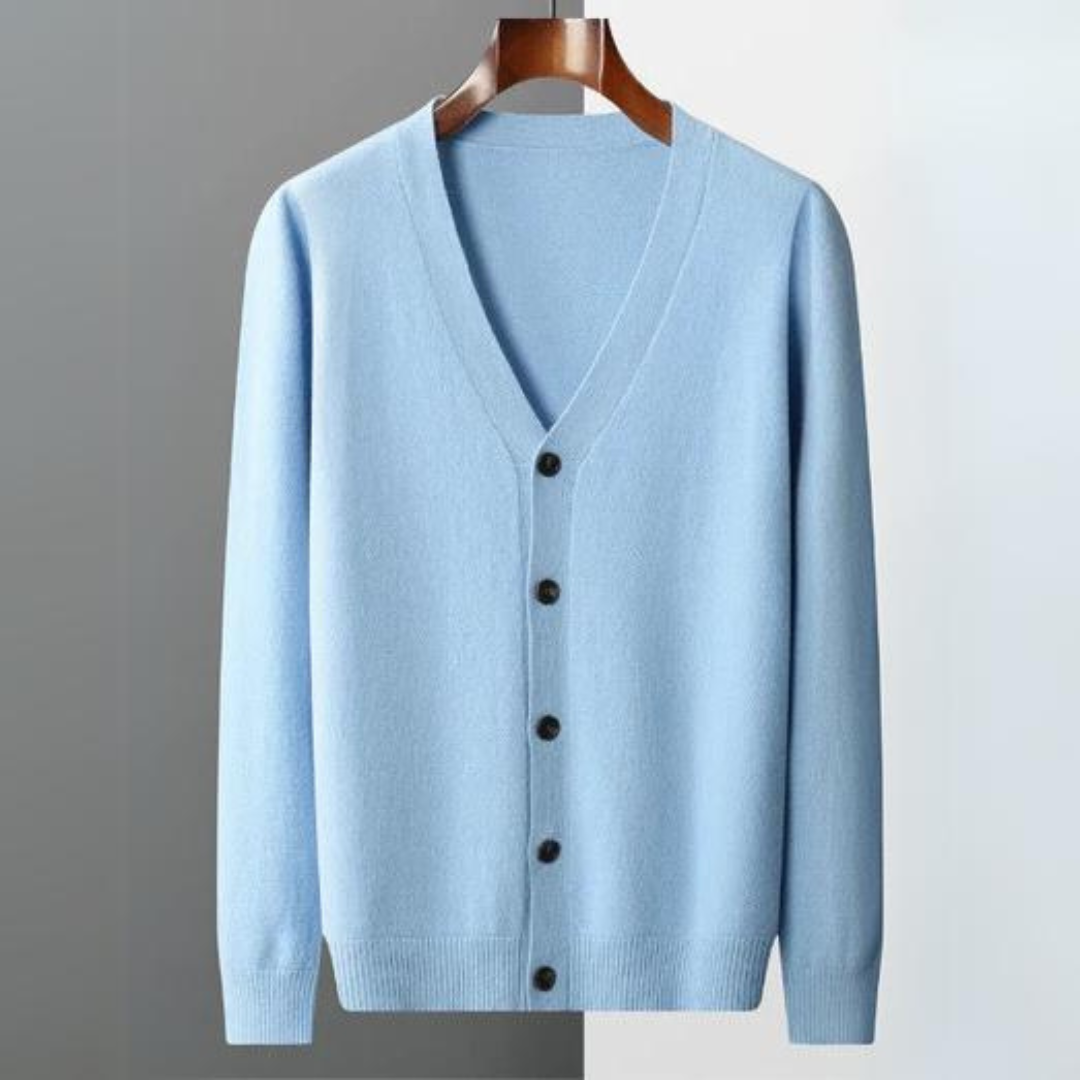 Tom | Cardigan homme laine fine et élégance