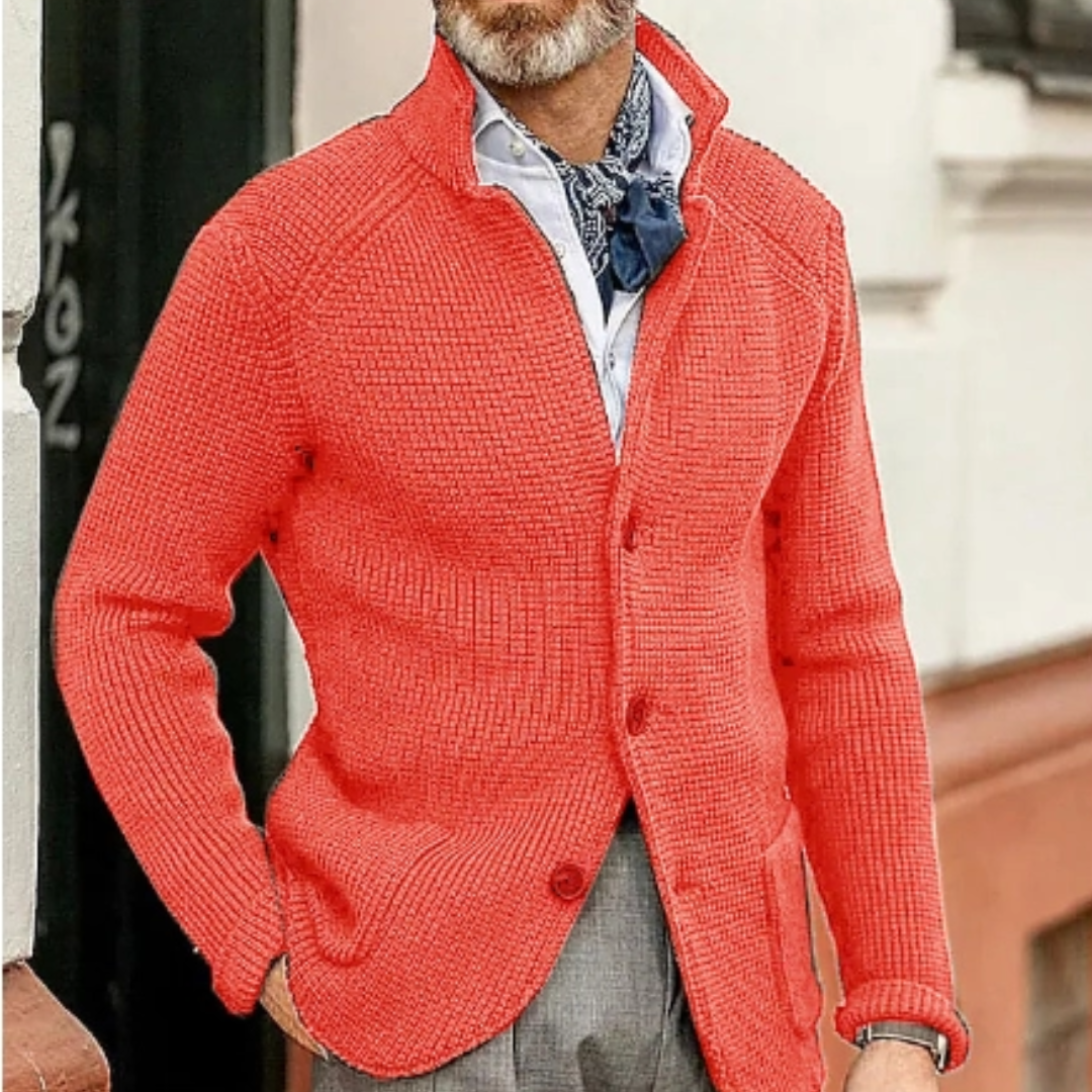 Bastien | Pull chaud à boutons pour homme