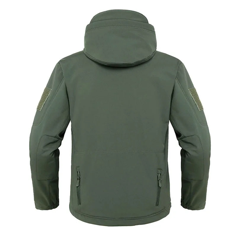 Tom | Veste imperméable homme randonnée avec doublure chaude