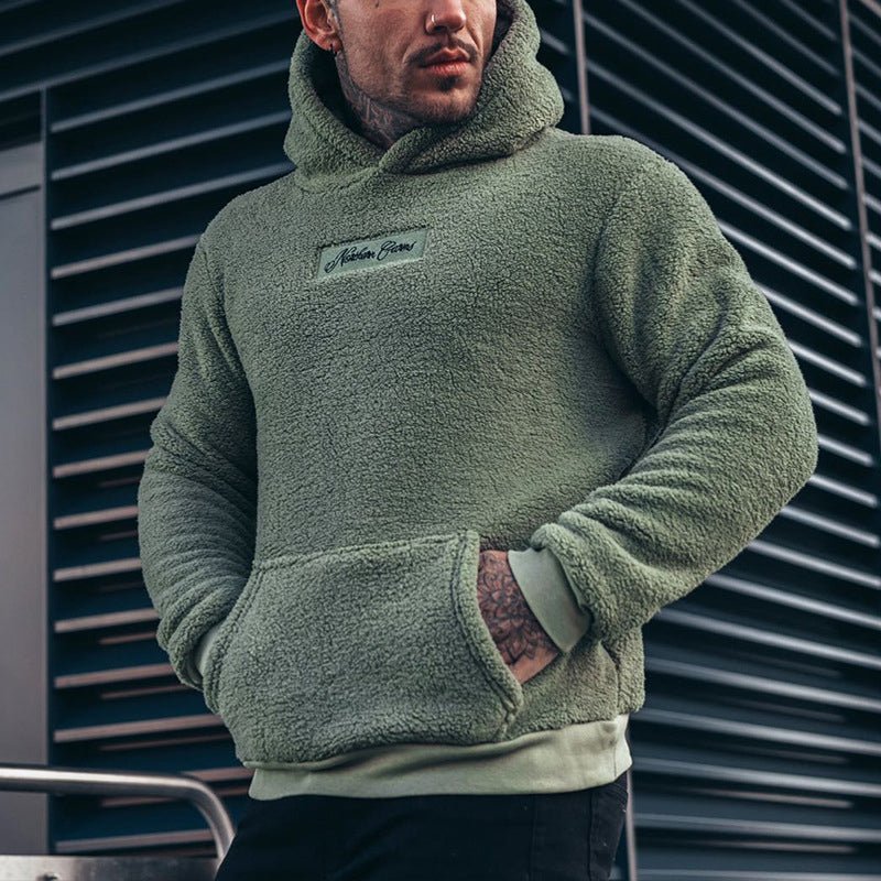 Clément | Sweat à capuche en peluche chaude pour homme