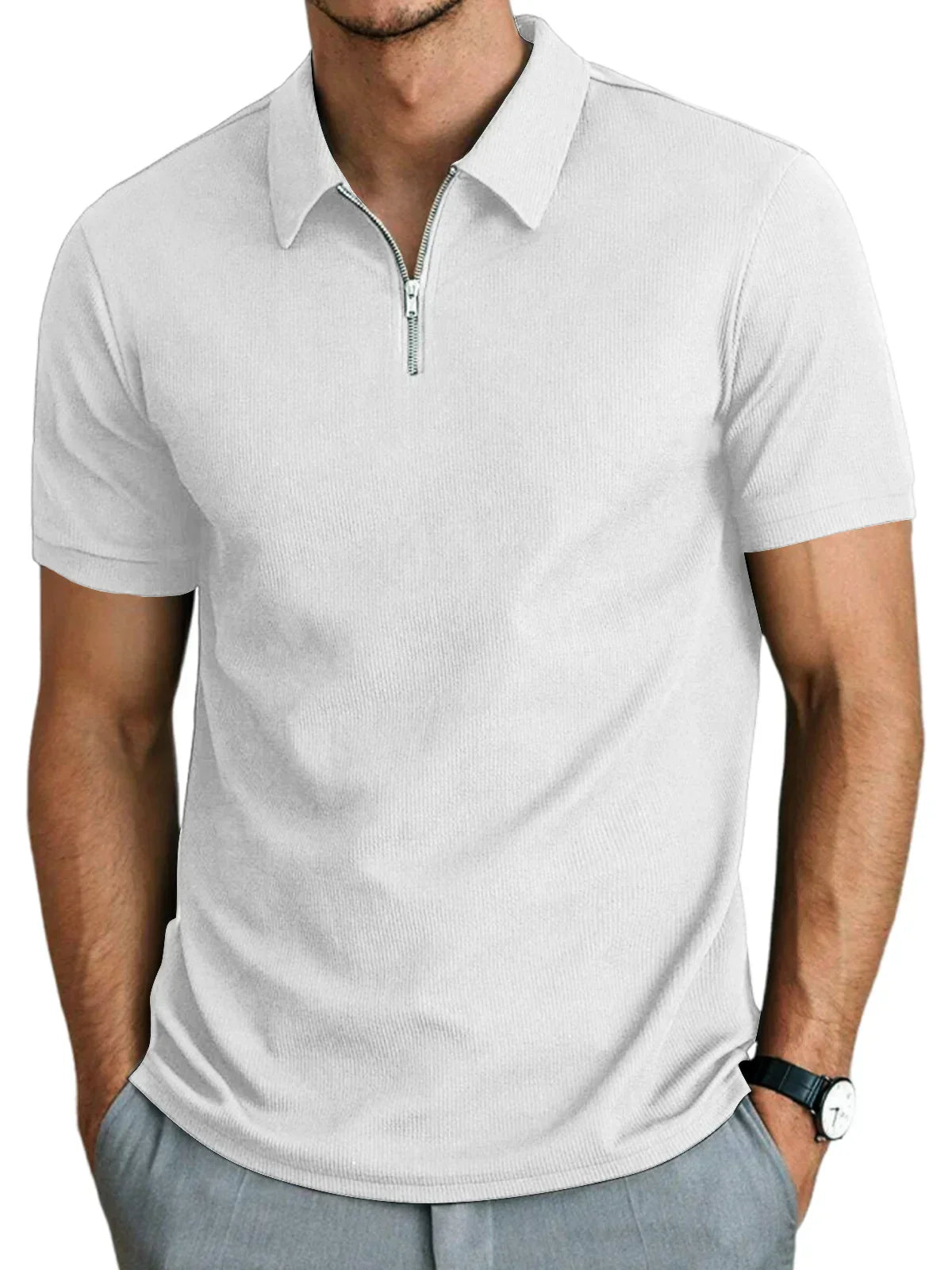 Polo Homme Élégant d'Été