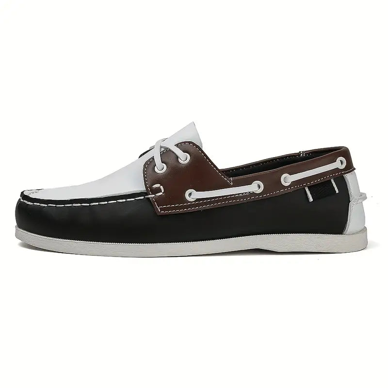 Chaussures bateau rétro pour homme